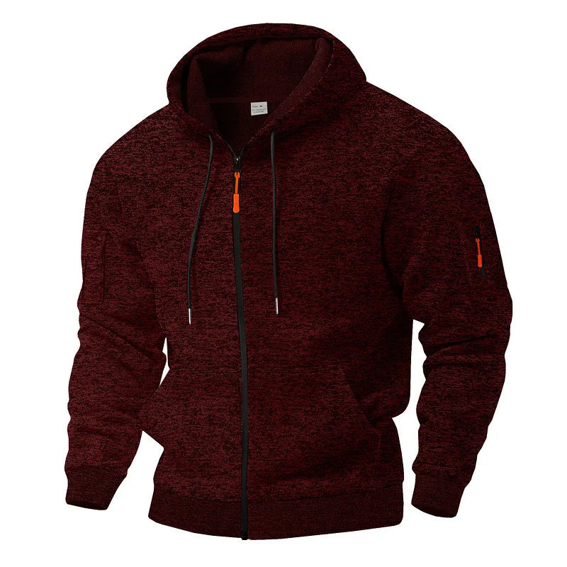 WISEMERE | FULL ZIP HOODIE FOR MEN