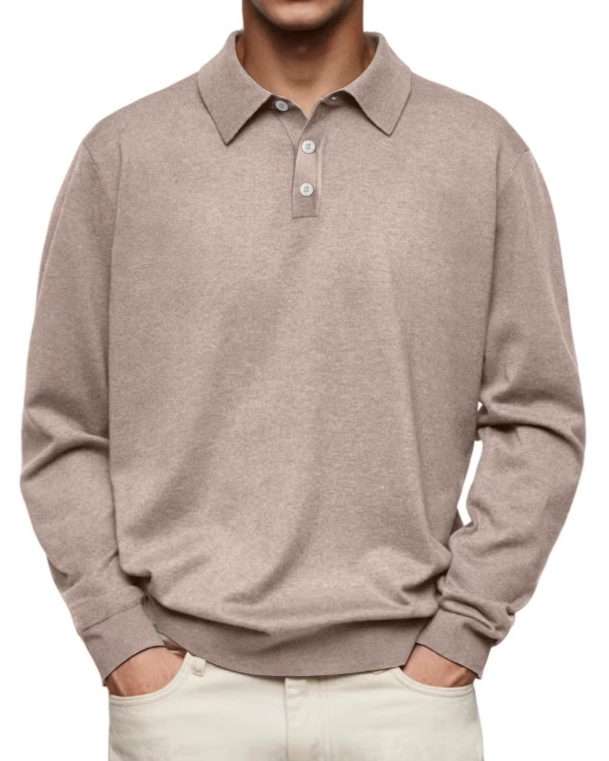 AVANOAH | LONG SLEEVE POLO