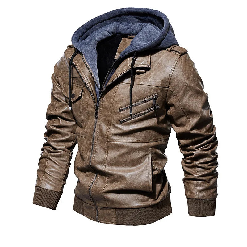 WISEMERE | MEN'S LEATHER JACKET