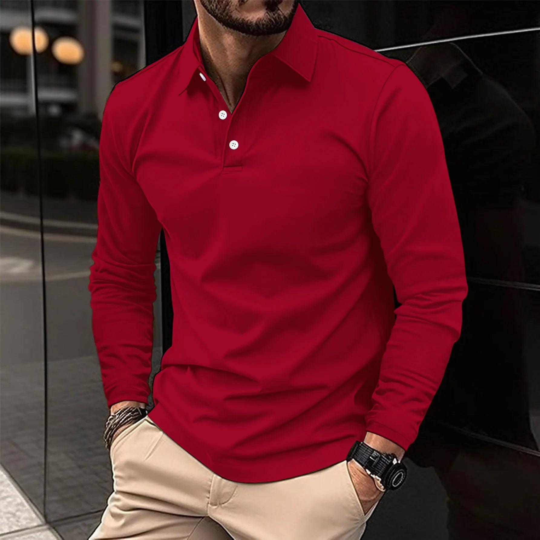 WISEMERE™ | Collared Long-Sleeve