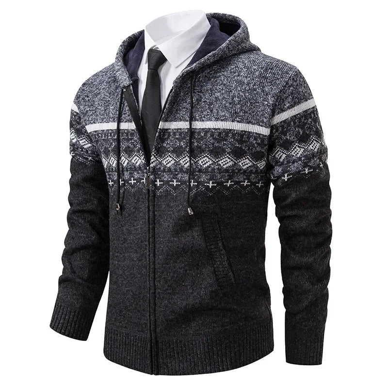 WISEMERE | ETHNIC KNIT JACKET FOR MEN