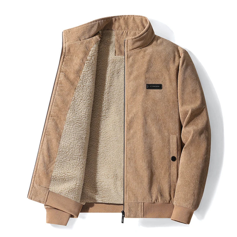 WISEMERE | CORDUROY FLEECE JACKET FOR MEN