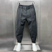 WISEMERE | TAPERED TEXTURED PANTS