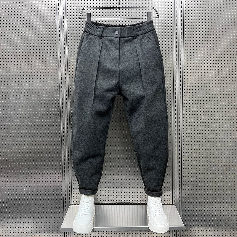 WISEMERE | TAPERED TEXTURED PANTS