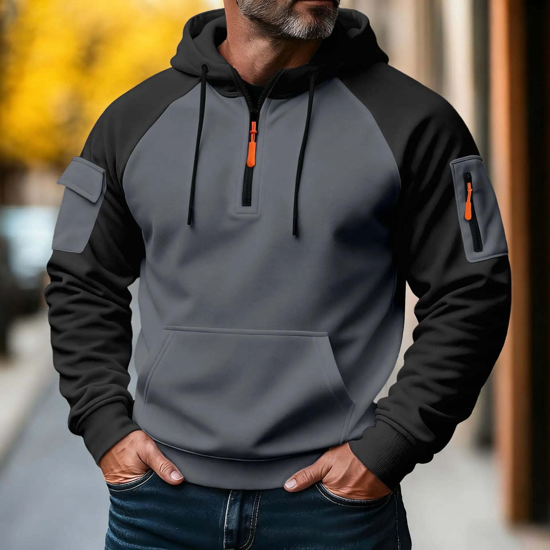 WISEMERE | ZIP HOODIE FOR MEN