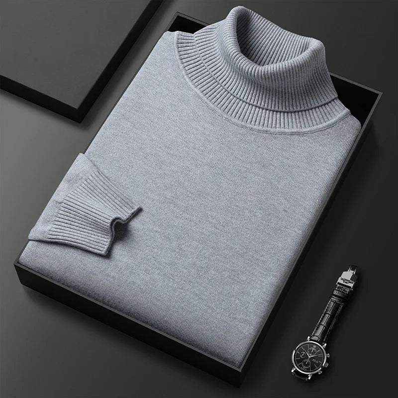 WISEMERE | ELEGANT HIGH NECK SWEATER