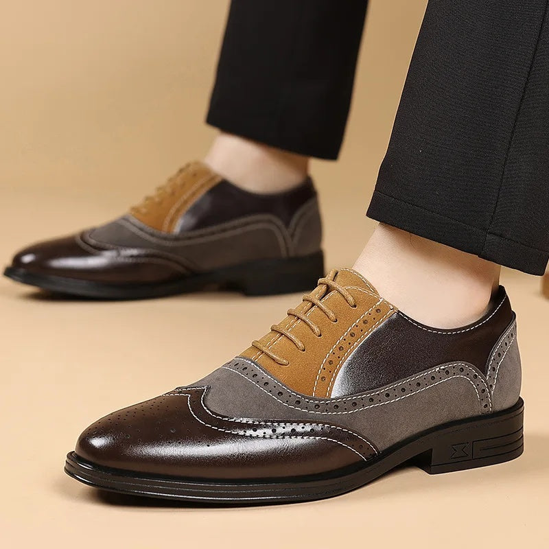 WISEMERE | BROGUE LACE-UP SHOES FOR MEN