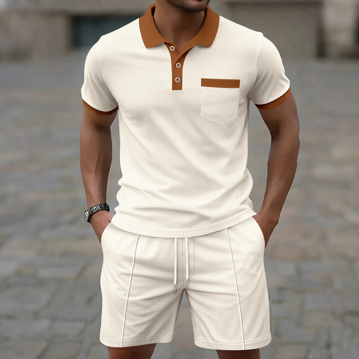 WISEMERE™ | Men's Coordinated Polo Set