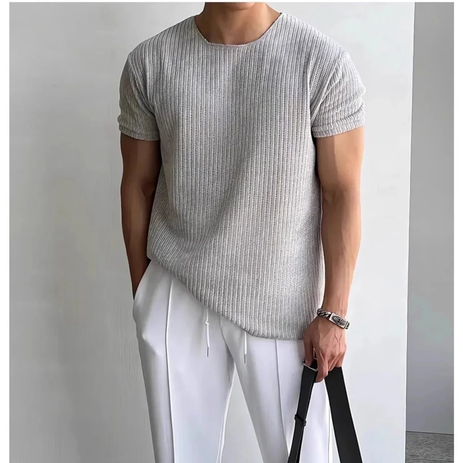 AVANOAH | KNIT T-SHIRT FOR MEN