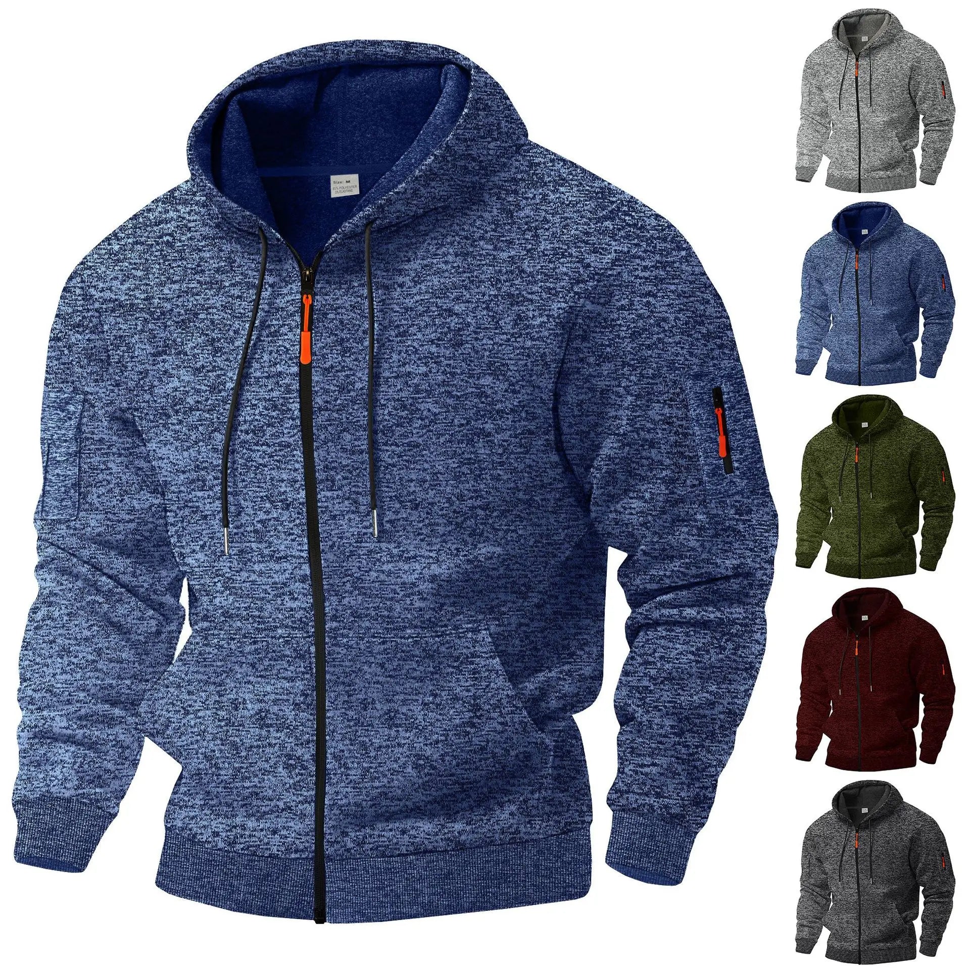 WISEMERE | FULL ZIP HOODIE FOR MEN
