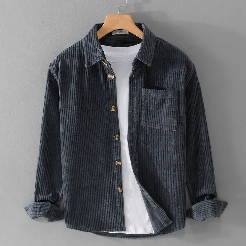 AVANOAH | ELEGANT CORDUROY SHIRT