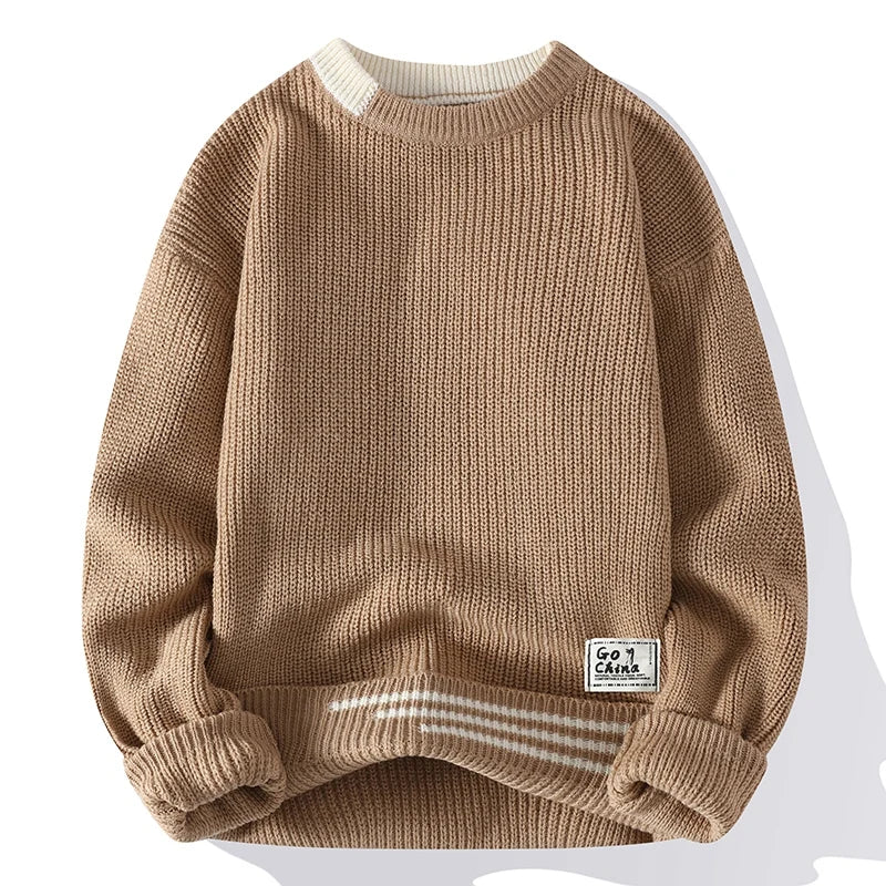 WISEMERE | COLOR BLOCK PULLOVER FOR MEN
