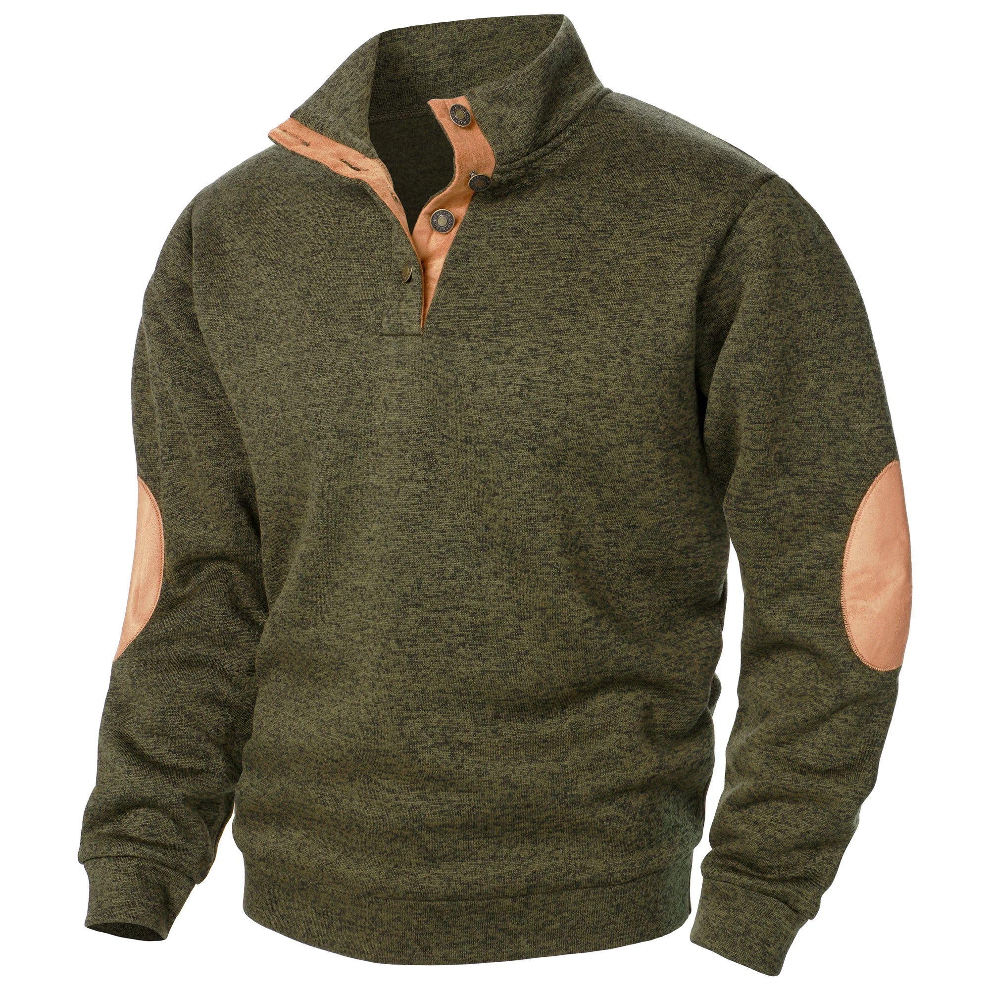 WISEMERE | BUTTON-IN KNIT SWEATER FOR MEN