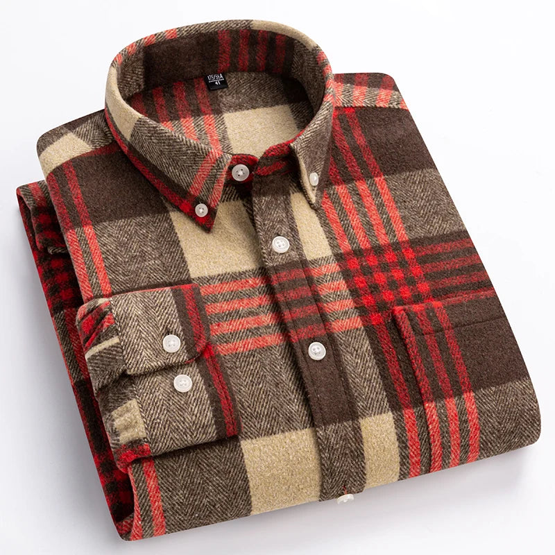 WISEMERE | MODERN CHECK SHIRT FOR MEN