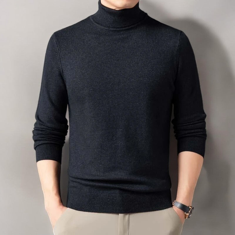 WISEMERE | ELEGANT HIGH NECK SWEATER
