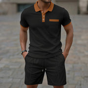 WISEMERE™ | Men's Coordinated Polo Set