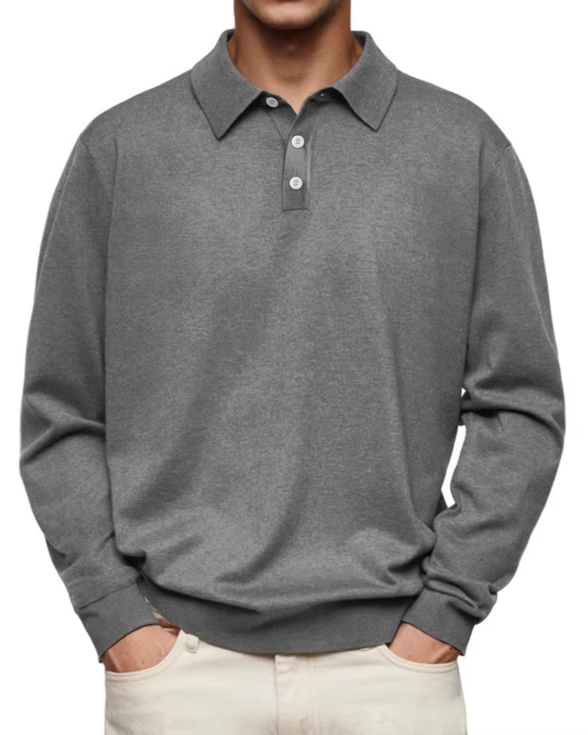 AVANOAH | LONG SLEEVE POLO