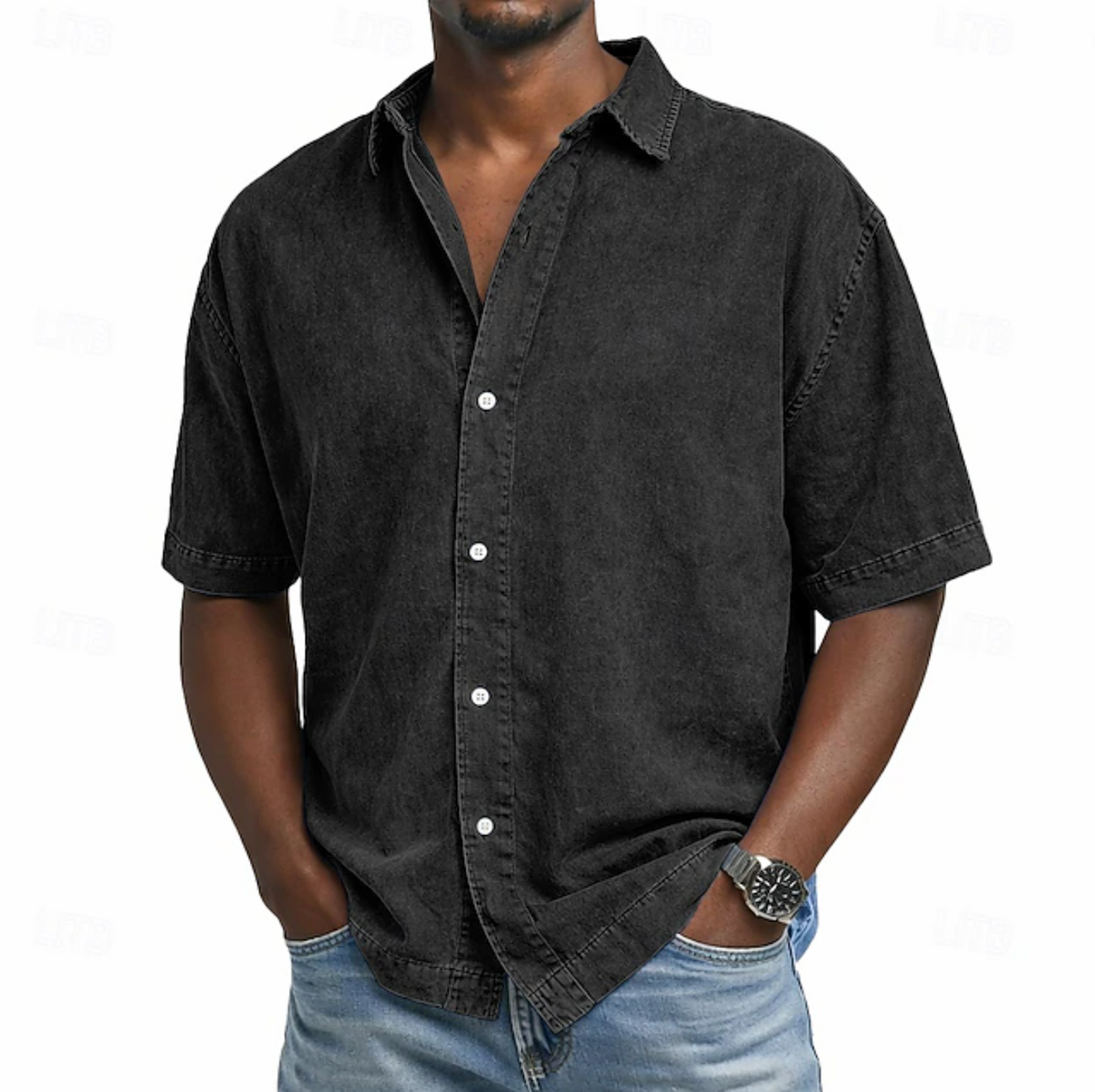 WISEMERE™ | Men's Acid Wash Shirt