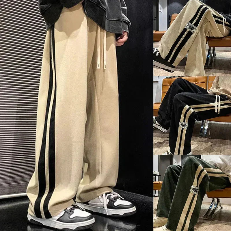 WISEMERE™ | Men's Wide-Leg Joggers