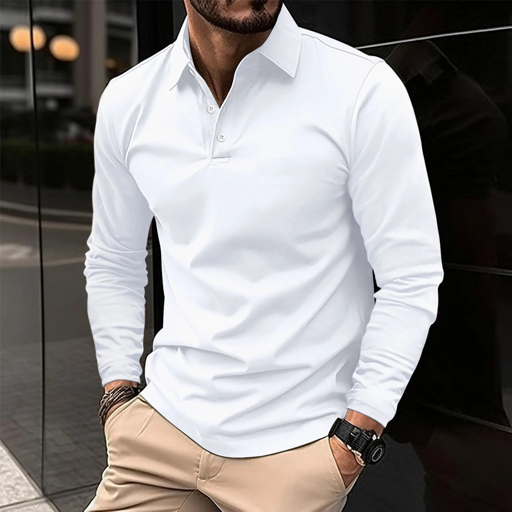 WISEMERE™ | Collared Long-Sleeve