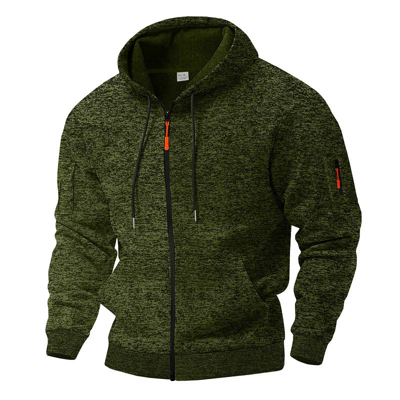 WISEMERE | FULL ZIP HOODIE FOR MEN