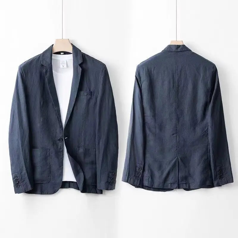 WISEMERE™ | Men's Linen-Cotton Suit