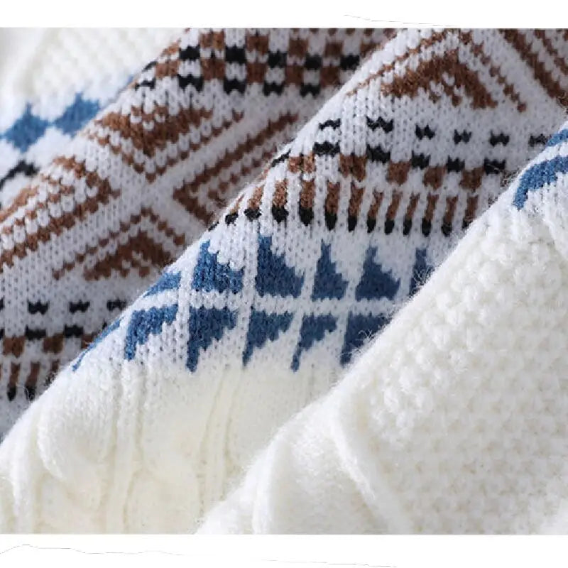 WISEMERE | NORDIC KNIT PULLOVER FOR MEN