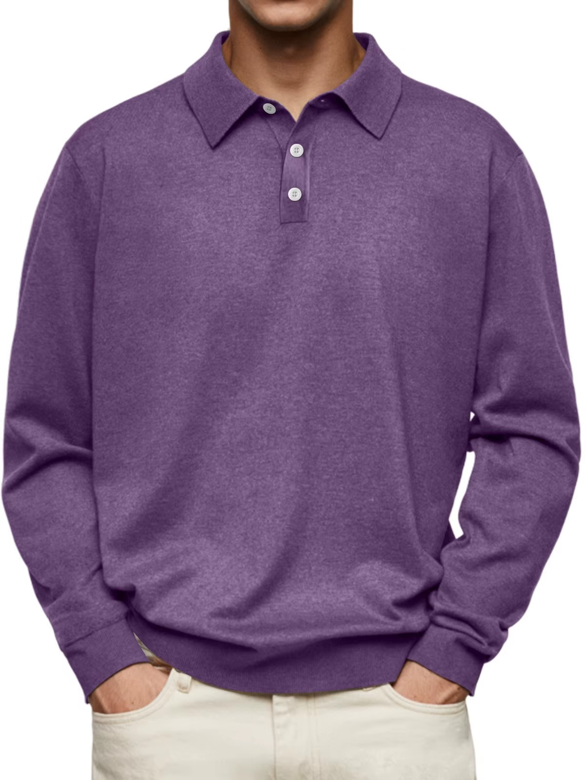 AVANOAH | LONG SLEEVE POLO
