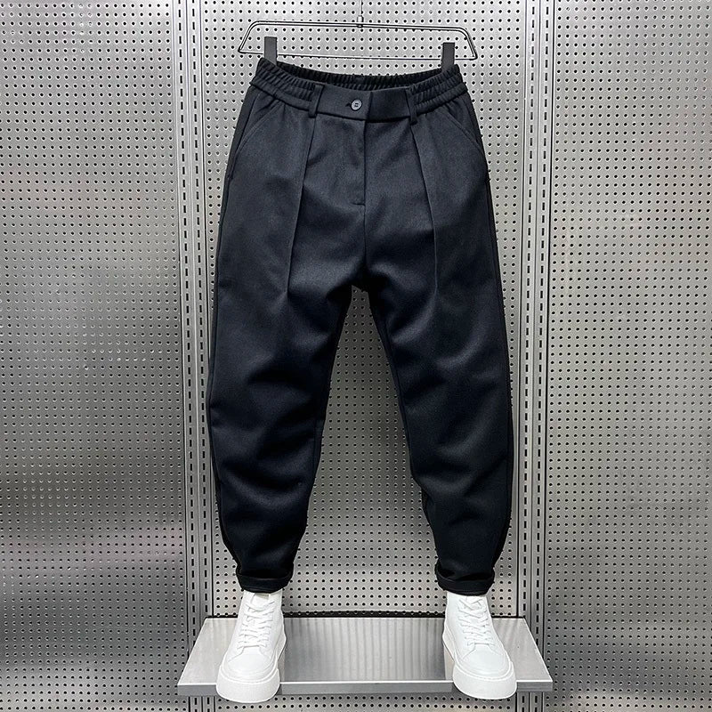 WISEMERE | TAPERED TEXTURED PANTS