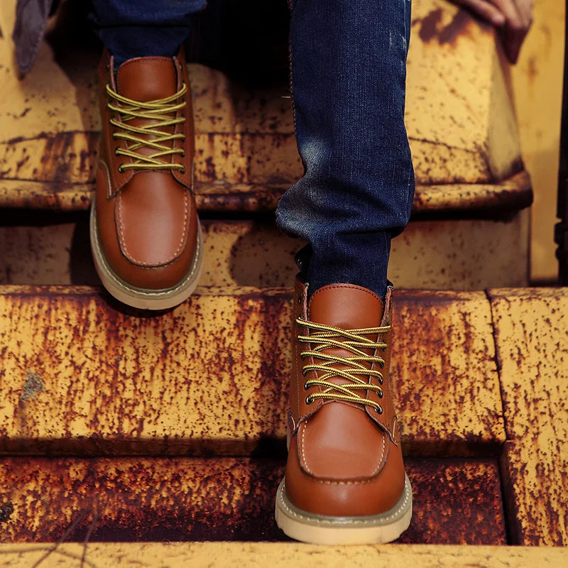 WISEMERE | CLASSIC LACE-UP BOOTS FOR MEN