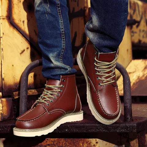 WISEMERE | CLASSIC LACE-UP BOOTS FOR MEN