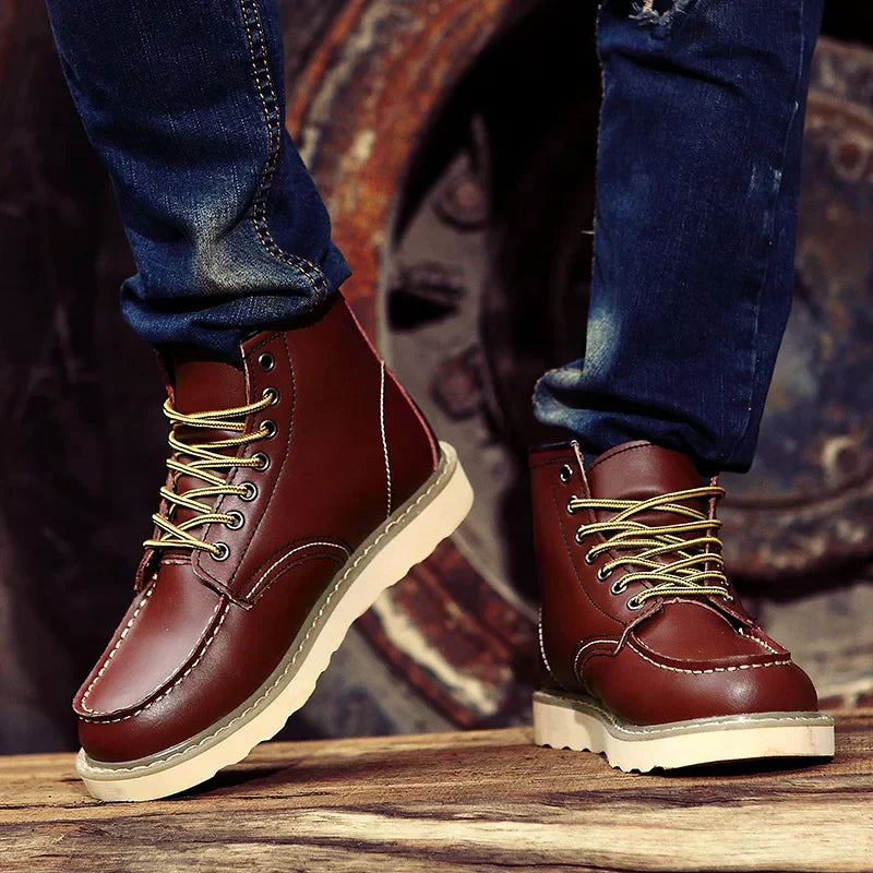 WISEMERE | CLASSIC LACE-UP BOOTS FOR MEN