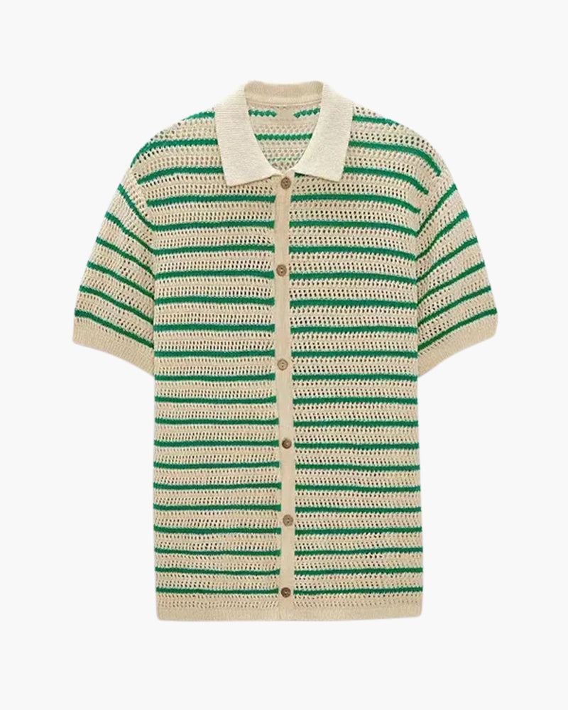 Wisemere | Knitted Button Shirt