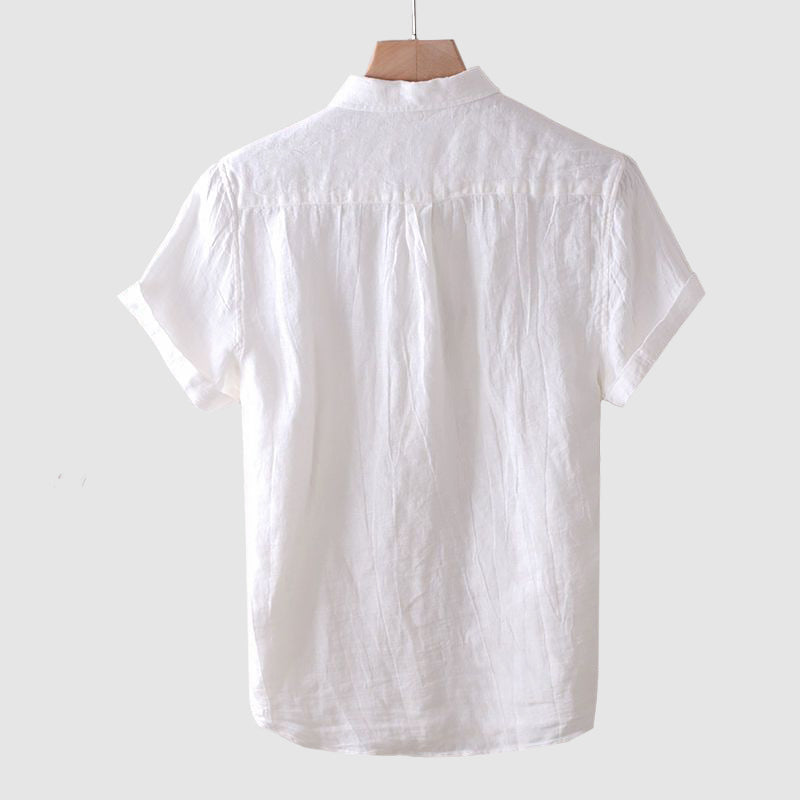 WISEMERE™ | Men's Linen Beach Shirt