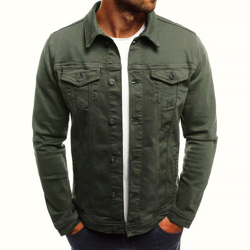 WISEMERE™ | Men's Slim-Fit Denim Jacket