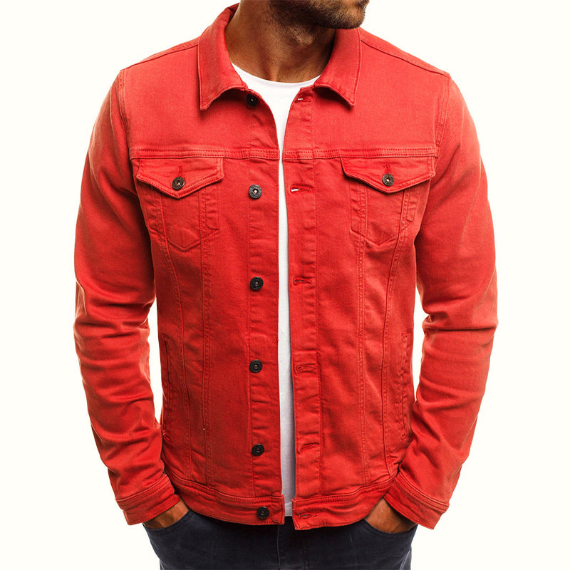 WISEMERE™ | Men's Slim-Fit Denim Jacket