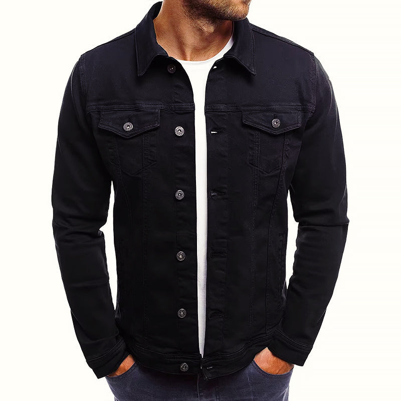 WISEMERE™ | Men's Slim-Fit Denim Jacket