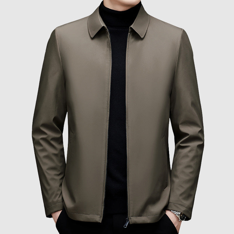 WISEMERE™ | Men's Duck-Down Polo Collar Jacket