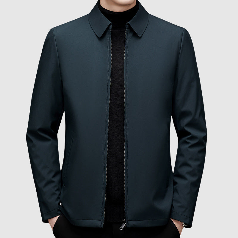 WISEMERE™ | Men's Duck-Down Polo Collar Jacket