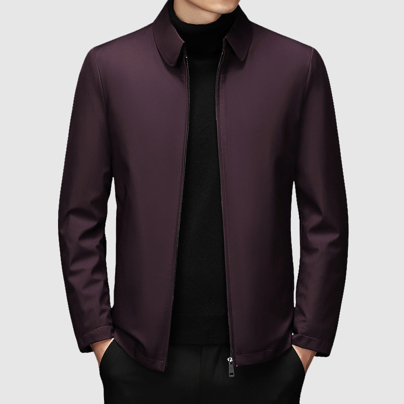 WISEMERE™ | Men's Duck-Down Polo Collar Jacket