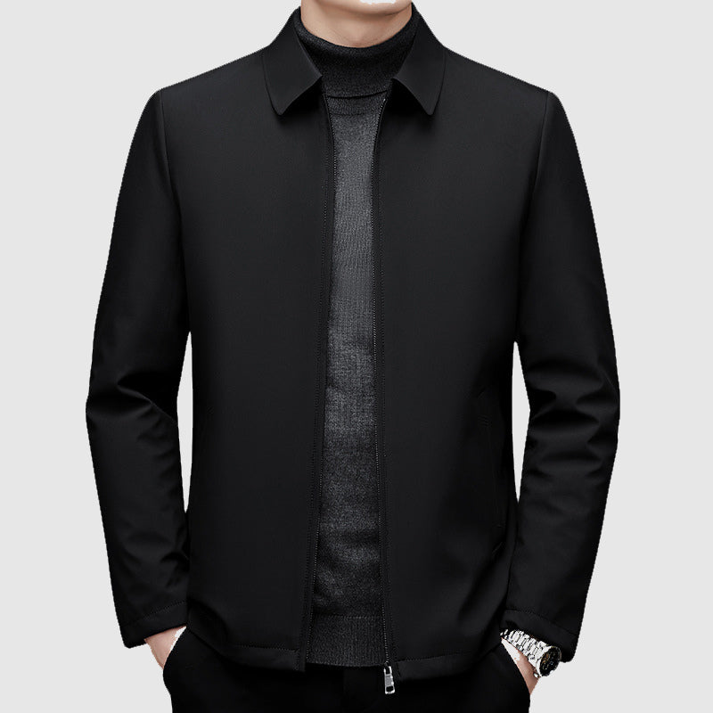 WISEMERE™ | Men's Duck-Down Polo Collar Jacket