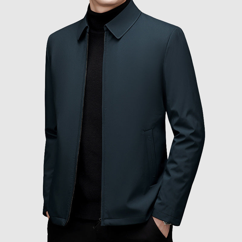 WISEMERE™ | Men's Duck-Down Polo Collar Jacket