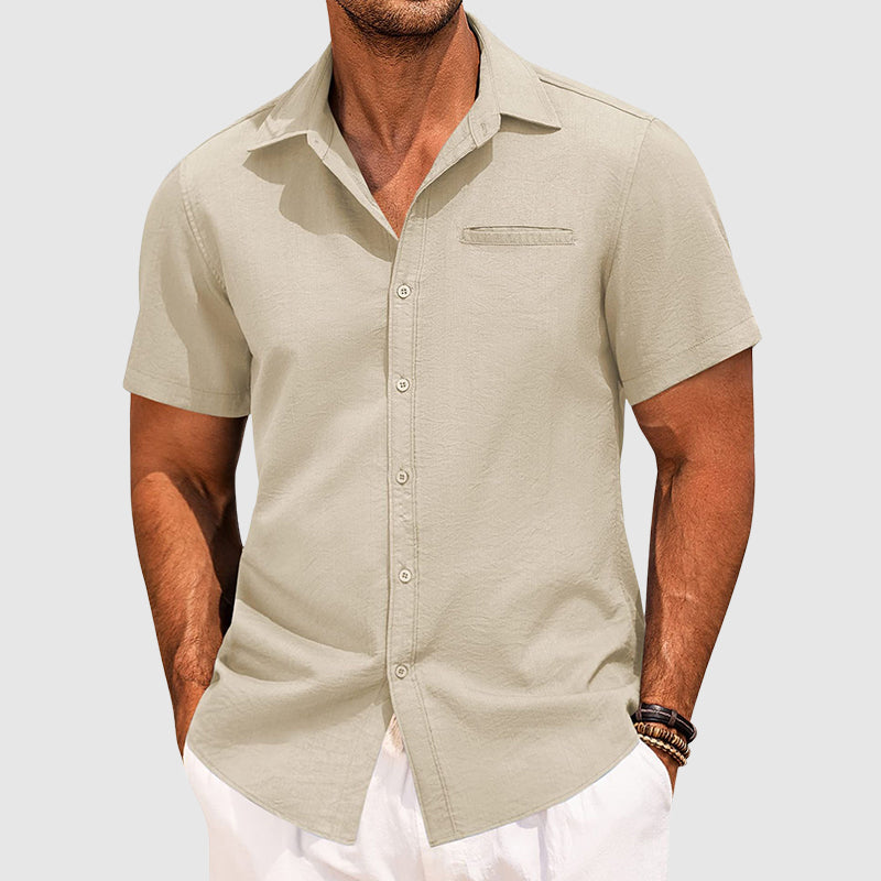 WISEMERE™ | Men's Short-Sleeve Summer Shirt