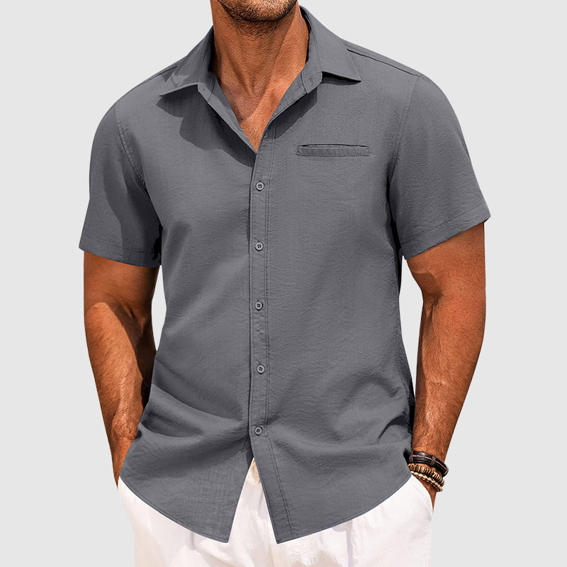 WISEMERE™ | Men's Short-Sleeve Summer Shirt
