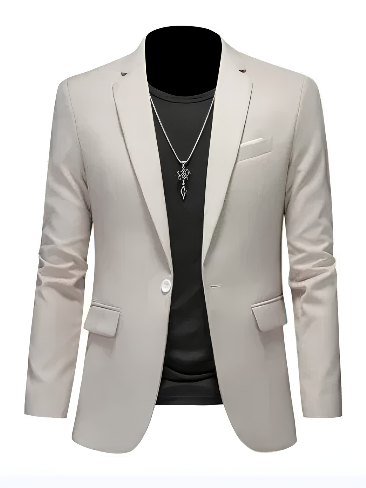 WISEMERE™ | Men's Skinny-Fit Woven Blazer