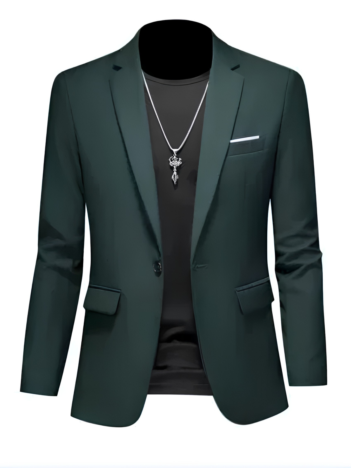 WISEMERE™ | Men's Skinny-Fit Woven Blazer