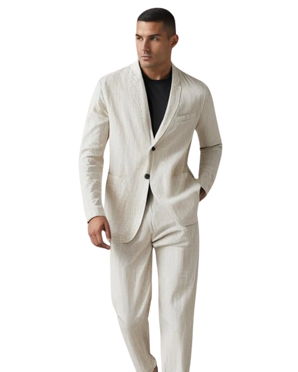 WISEMERE™ | Men's Pure Linen Coord