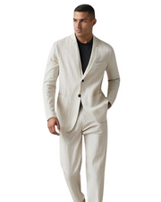 WISEMERE™ | Men's Pure Linen Coord