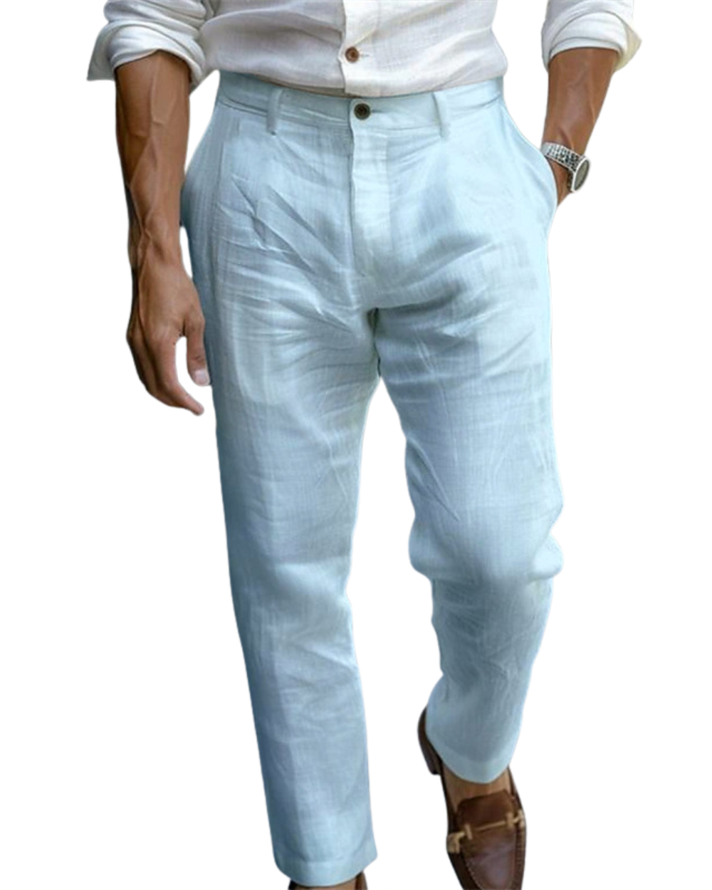 WISEMERE™ | Men's Pleated Linen Trousers