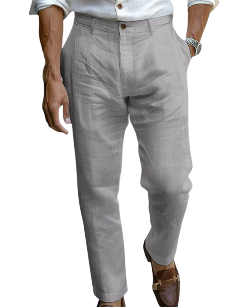 WISEMERE™ | Men's Pleated Linen Trousers